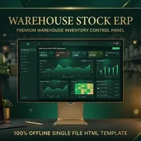 Warehouse Stock ERP - Premium Warehouse Inventory Control Panel